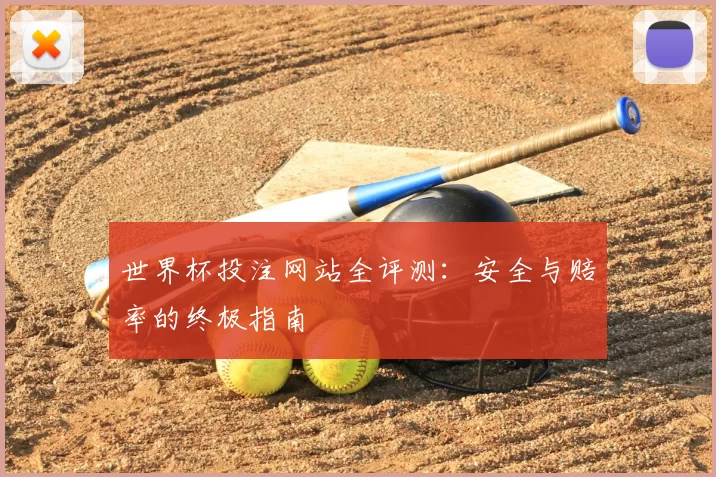 世界杯投注网站全评测:安全与赔率的终极指南